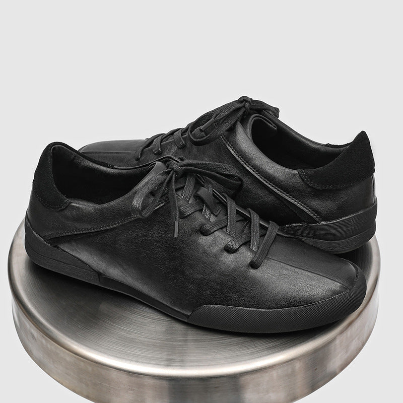 Classic Flat Casual Shoes Trendy German Training Shoes Men's Hiking and Commuting Sneakers Autumn and Winter Versatile Men's Shoes 25670-J