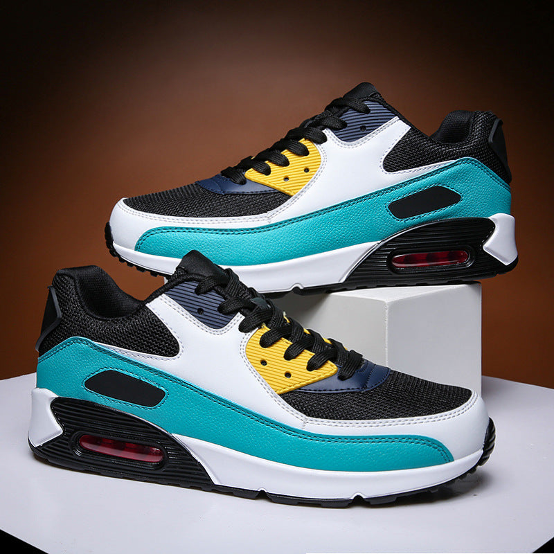 Explosive Air Cushion Shoes Couple's Trendy Casual Shoes Men's and Women's Light Sneakers All-match Fashion Running Shoes for Men