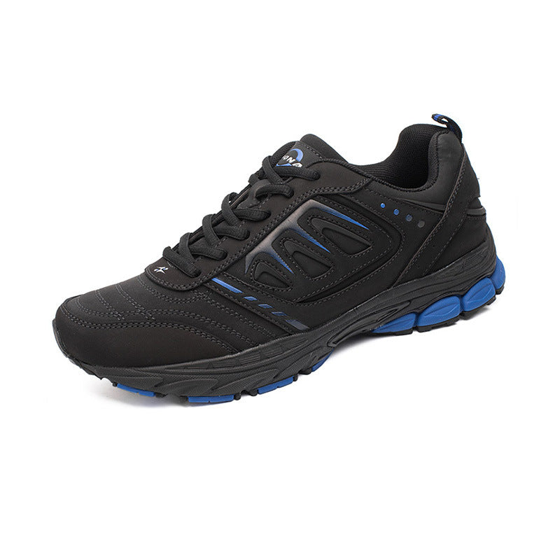 Leather Casual Safety Shoes Chef Hotel Men's Extra Large Hotel Lightweight Work Shoes Men's Sneakers