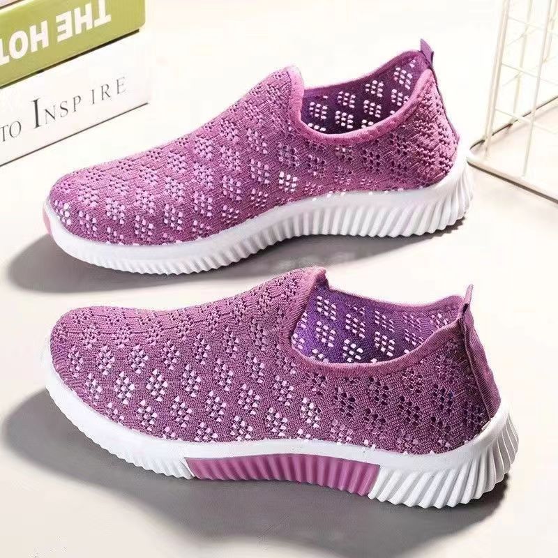 2026 Women's Sneakers Versatile Running Summer Casual Sports Mesh Shoes Ladies Trendy Shoes