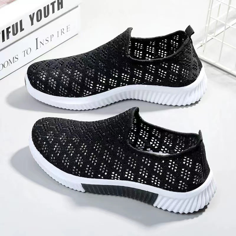 2026 Women's Sneakers Versatile Running Summer Casual Sports Mesh Shoes Ladies Trendy Shoes