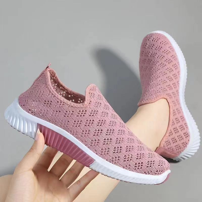 2026 Women's Sneakers Versatile Running Summer Casual Sports Mesh Shoes Ladies Trendy Shoes