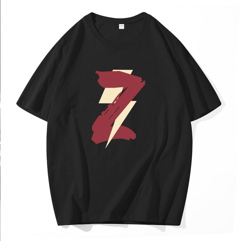 New Popular Spring, Summer and Autumn Pure Cotton Loose Short-Sleeved T-Shirt Tops for Men and Women, Casual and Comfortable Inner Layering Shirts