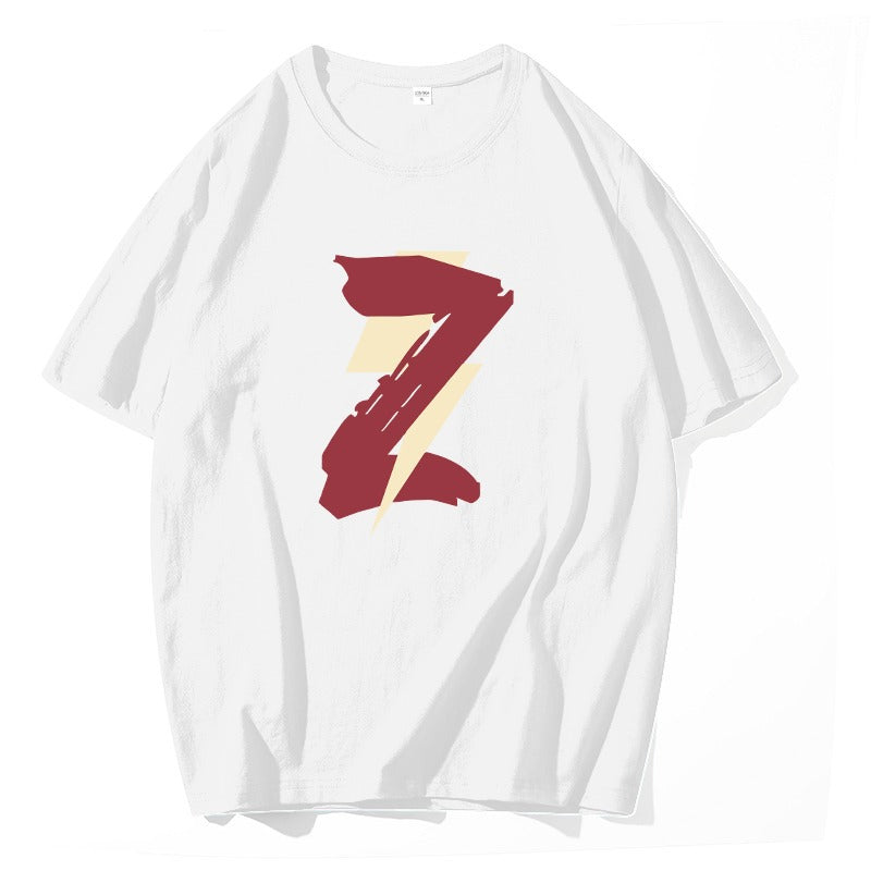 New Popular Spring, Summer and Autumn Pure Cotton Loose Short-Sleeved T-Shirt Tops for Men and Women, Casual and Comfortable Inner Layering Shirts