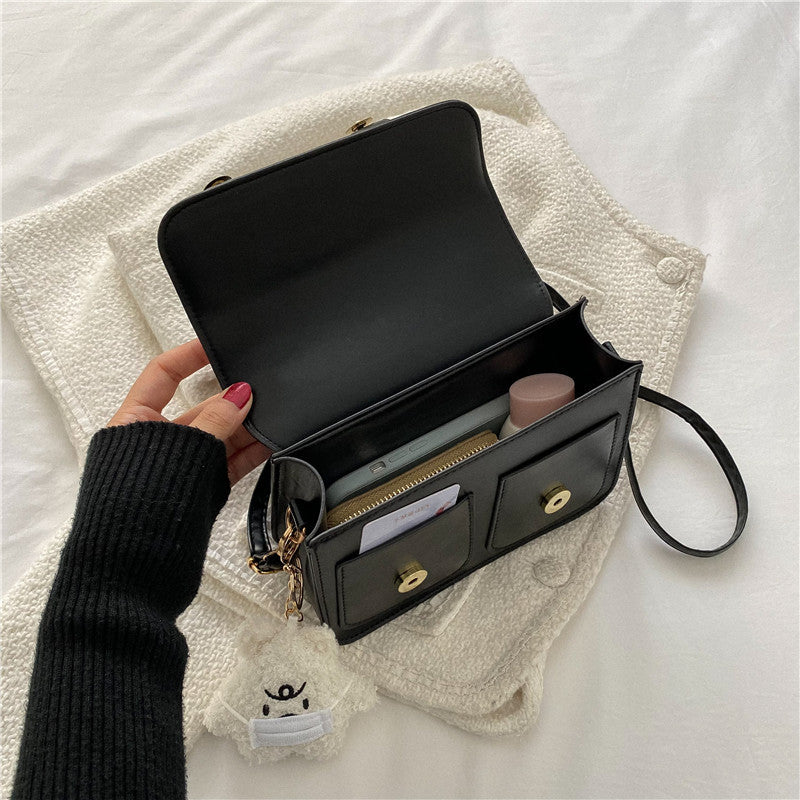 Commuting Retro Cambridge Bag for Women 2026 New Autumn and Winter Simple Versatile Handbag Messenger Bag Single Shoulder Crossbody Bag for Women