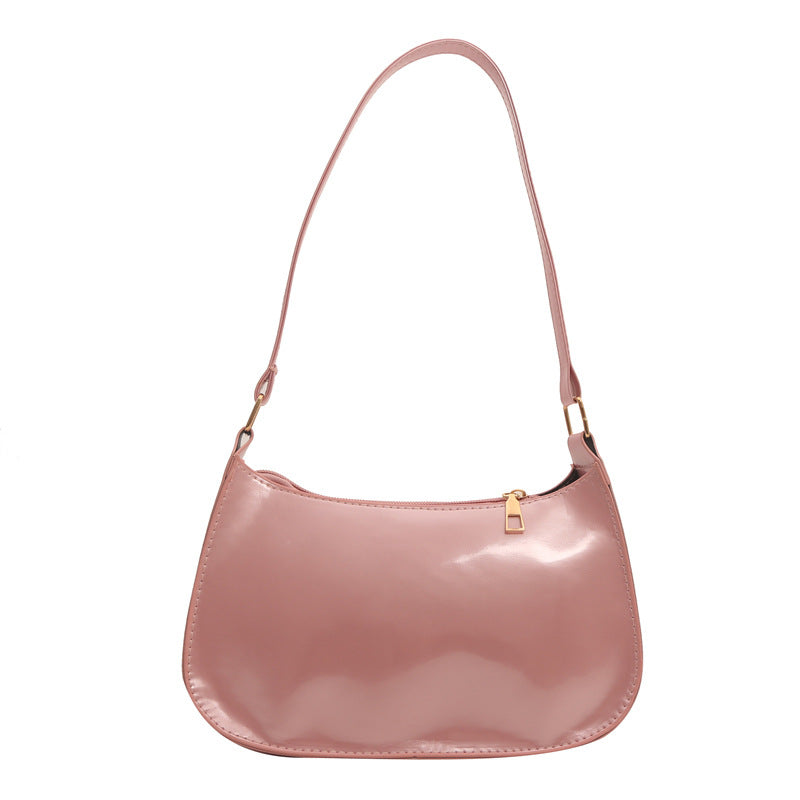 Korean Style Fashion Single Shoulder Underarm Bag for Women 2025 New Versatile Ins Solid Color Single Shoulder Crossbody Small Square Bag