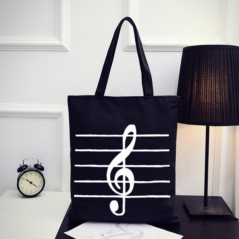 New 2025 Canvas Bag Women's Bag Fashionable Shoulder Tote Bag Korean Style Handbag Shoulder Bag