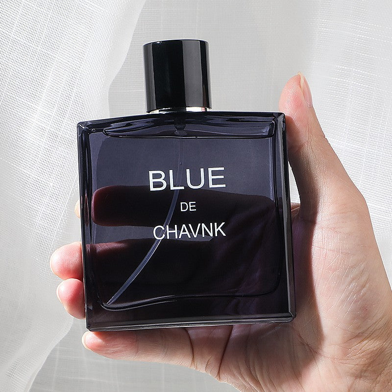 Douyin's Popular Blue Men's Perfume, Long-Lasting Fragrance, Cologne, Men's High-End Perfume