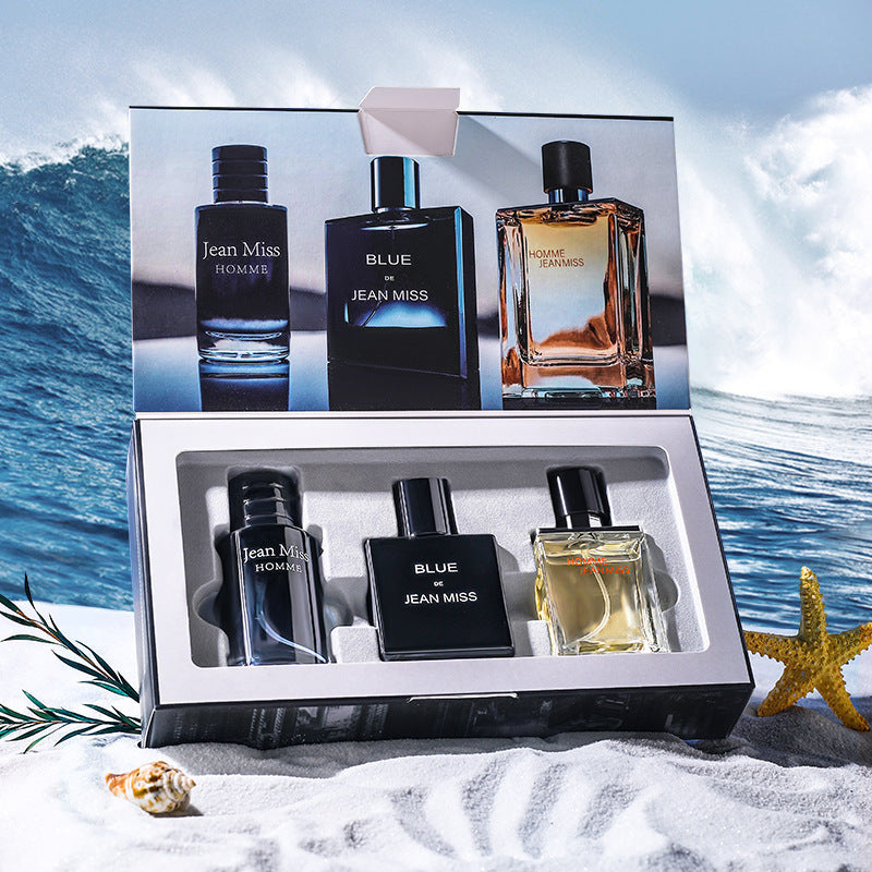 Azure Men's Perfume Set Long-Lasting Eau De Toilette Wholesale Earth Mineral  Vietnamese Perfume Woody Fragrance