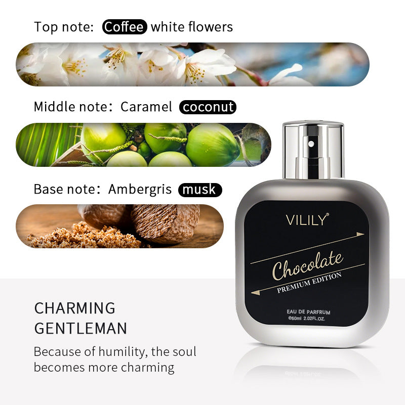 Foreign Trade Perfume Vilily Manufacturer Direct Sales 60ml Formal Hot Product Multi-Country Hot Selling Men's Perfume Wholesale