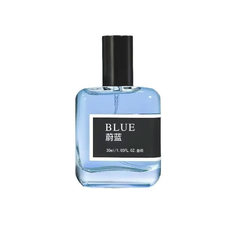 Internet Celebrity Alternative to Blue Earth Men's Perfume, Woody Fragrance, Long-Lasting, Fresh and Natural, Student Wild Eau De Toilette