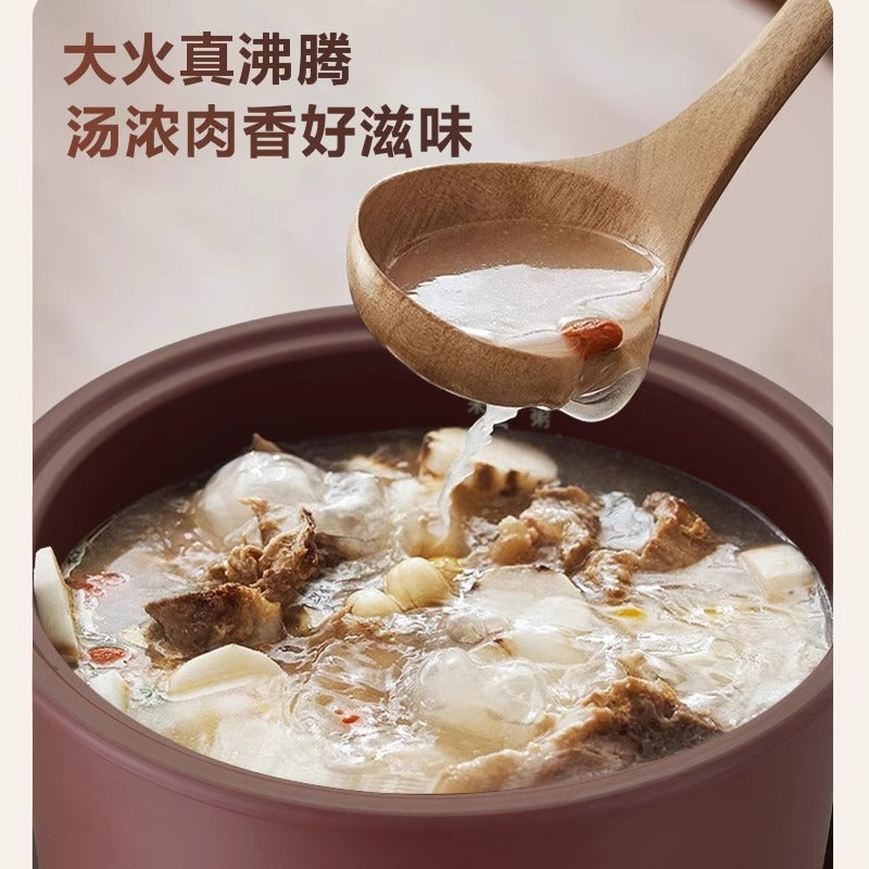 Good mother factory direct 5L purple sand liner ceramic rice cooker tile liner uncoated soup porridge health pot