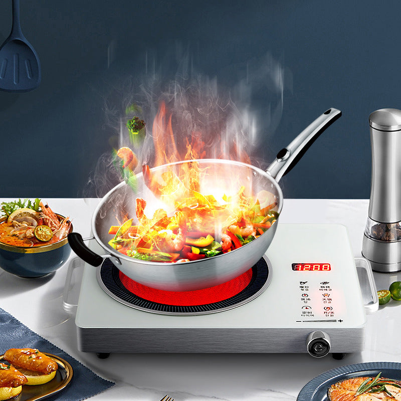 German baker wheat electric ceramic stove 3500W household stir-fry induction cooker multi-function high-power energy-saving wholesale delivery
