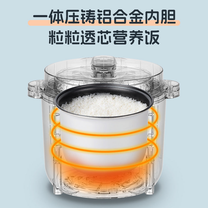 Mini rice cooker 1-2 people small rice cooker household multifunctional electrical appliances home appliances gifts wholesale cross-border generation