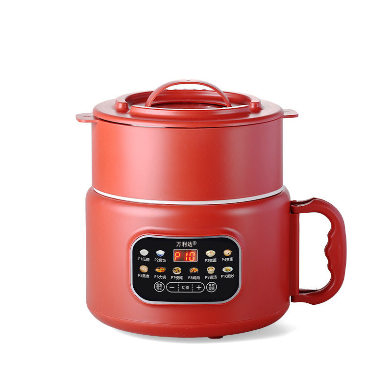 New Model Dormitory Electric Cooker, Smart Electric Rice Cooker, Household Electric Rice Cooker, Multi-Functional Steaming and Cooking All-In-One Wok