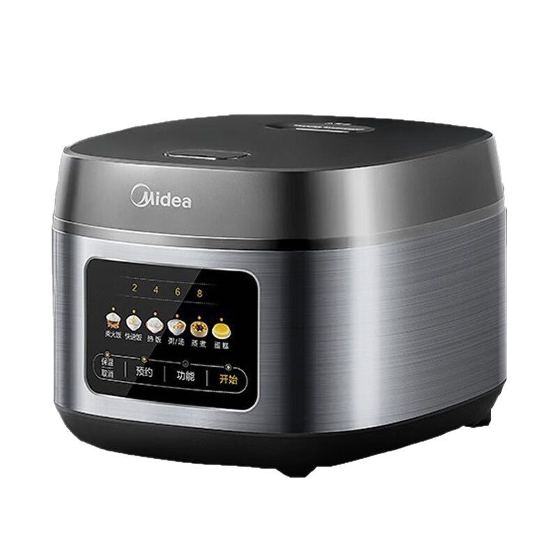 Midea Rice Cooker Home 4L Intelligent Reservation Dormitory Multifunctional Soup Cooking Firewood Rice 3L Rice Cooker 5L Large Capacity