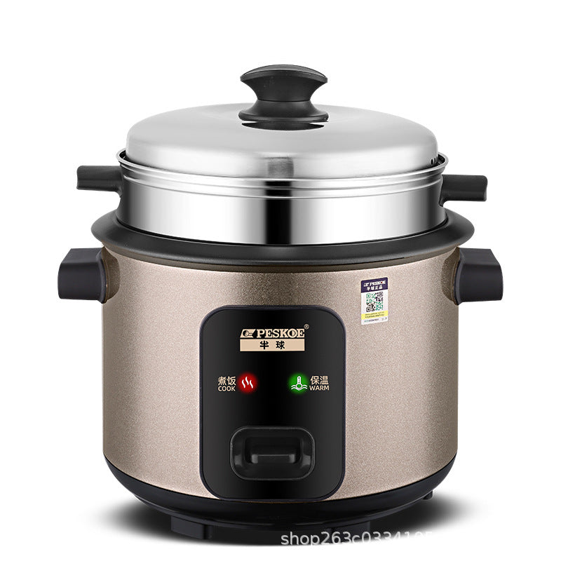 Positive Hemisphere Rice Cooker 1-2 Mini Small Old-fashioned Dormitory 3-5 Household 4-litre Cooking Integrated Rice Cooker