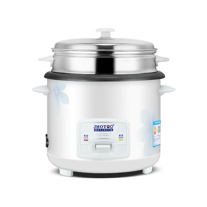 Rice Cooker Household Multifunctional Old-Fashioned Non-Stick Pot 1-2-6 Liters 5 Large Capacity Dormitory Automatic Rice Cooker Black Crystal