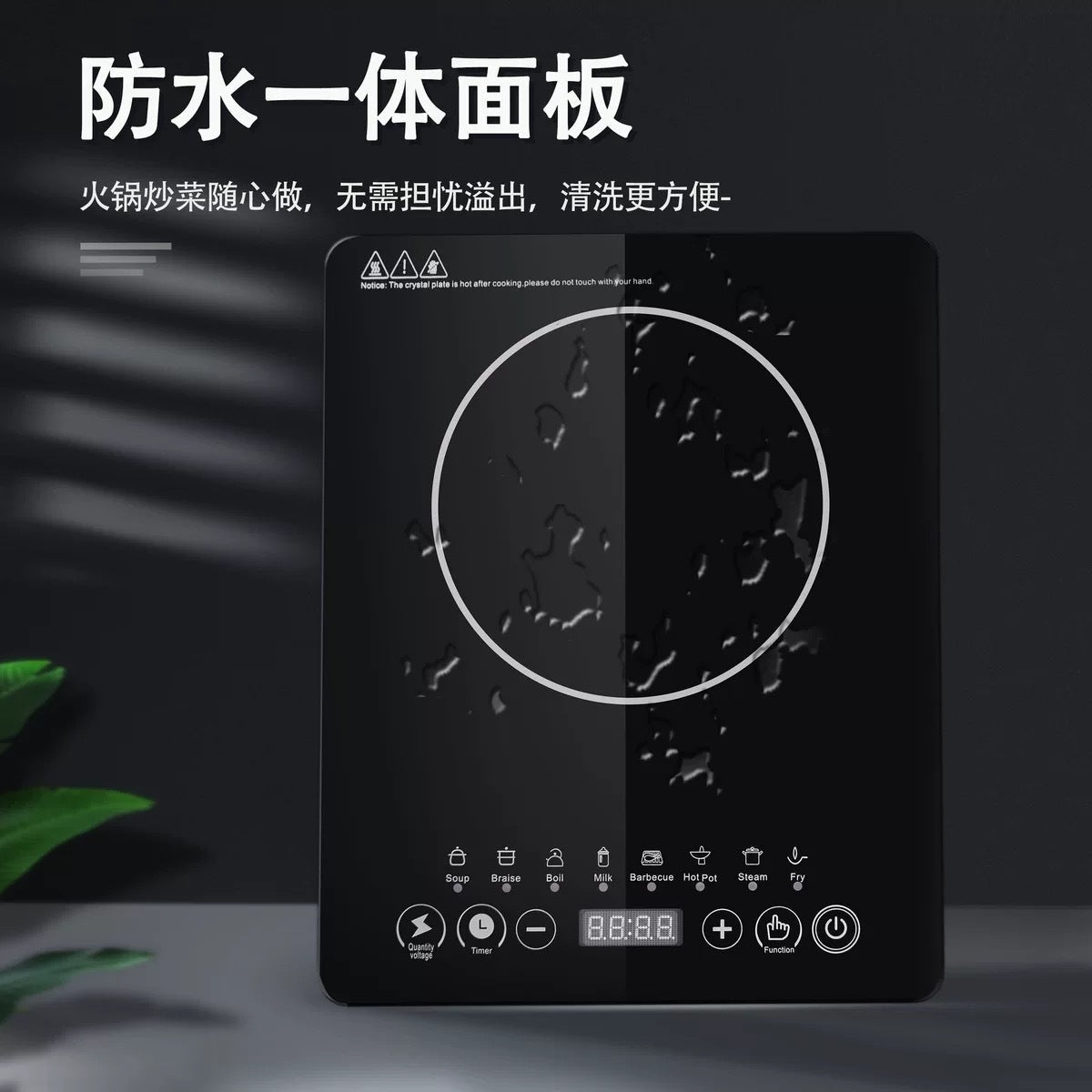 European, American, and British Standards Induction Cooker for Home Use, Multifunctional Hot Pot and Cooking Pot, Electric Stove, Factory Wholesale