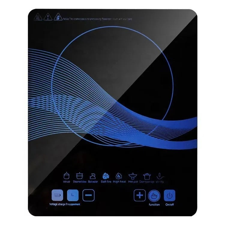 Foreign Trade Export Household Induction Cooker Smart Touch High-Power Induction Cooker Multi-Function Cooking Electric Hot Pot Factory