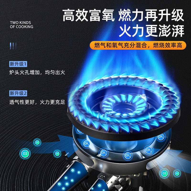 Spot stove household gas stove double stove embedded dual-purpose gas stove natural gas liquefied gas gas stove wholesale