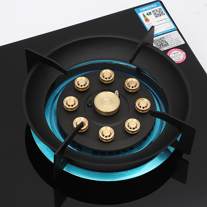 Gas Stove Double Stove Household Kitchen Gas Stove Double Stove Embedded Dual-purpose Liquefied Gas Fierce Energy Saving Gas Stove