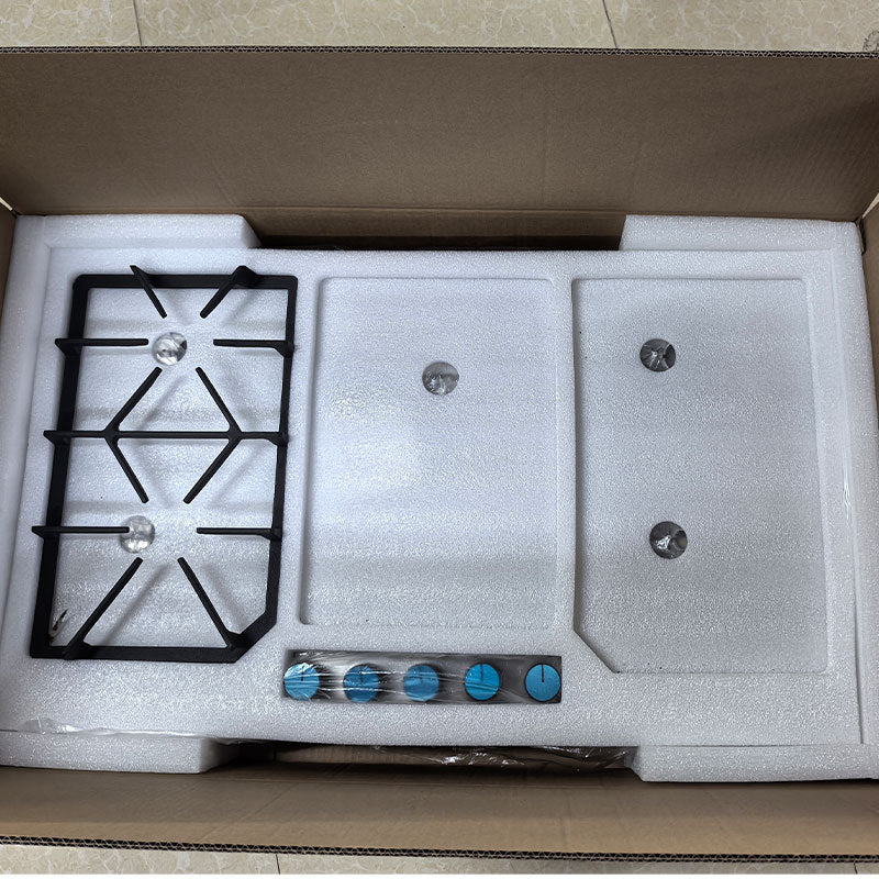 Wholesale Fierce Fire, High Power, Energy-Saving Gas Stove, Household Double Stove, Built-In Gas Stove, Tempered Glass Liquefied Gas Stove