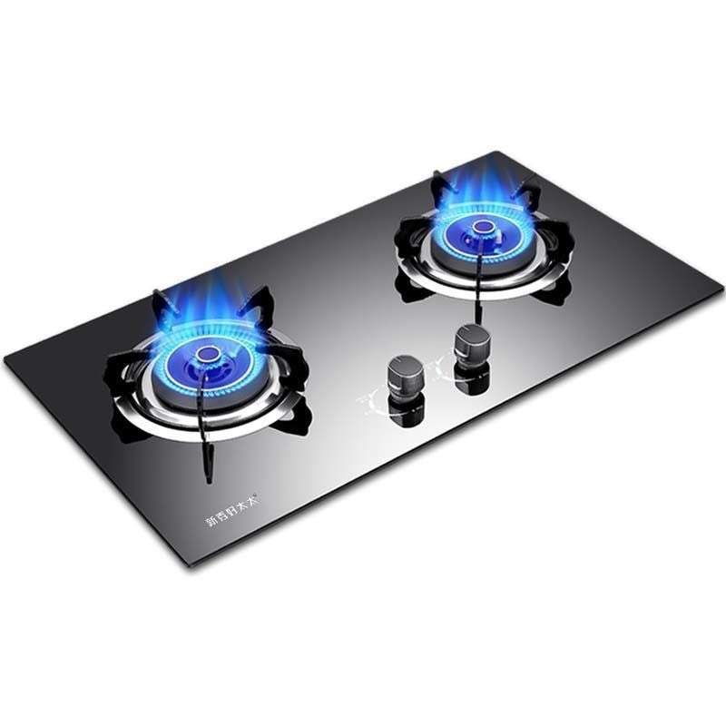 Good wife gas stove gas stove double stove household energy-saving desktop natural gas stove liquefied gas stove hot stove