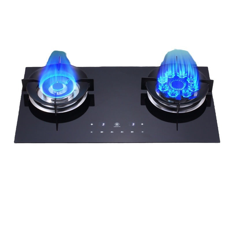 Magic Dish Stove Gas Stove Double Stove Inset Dual-purpose Flip-on Liquefied Gas Gas Stove Household Fierce Fire Stove