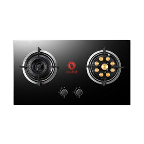 Wholesale large firepower nine-gun fierce fire gas stove household double stove embedded dual-purpose gas stove natural gas double stove