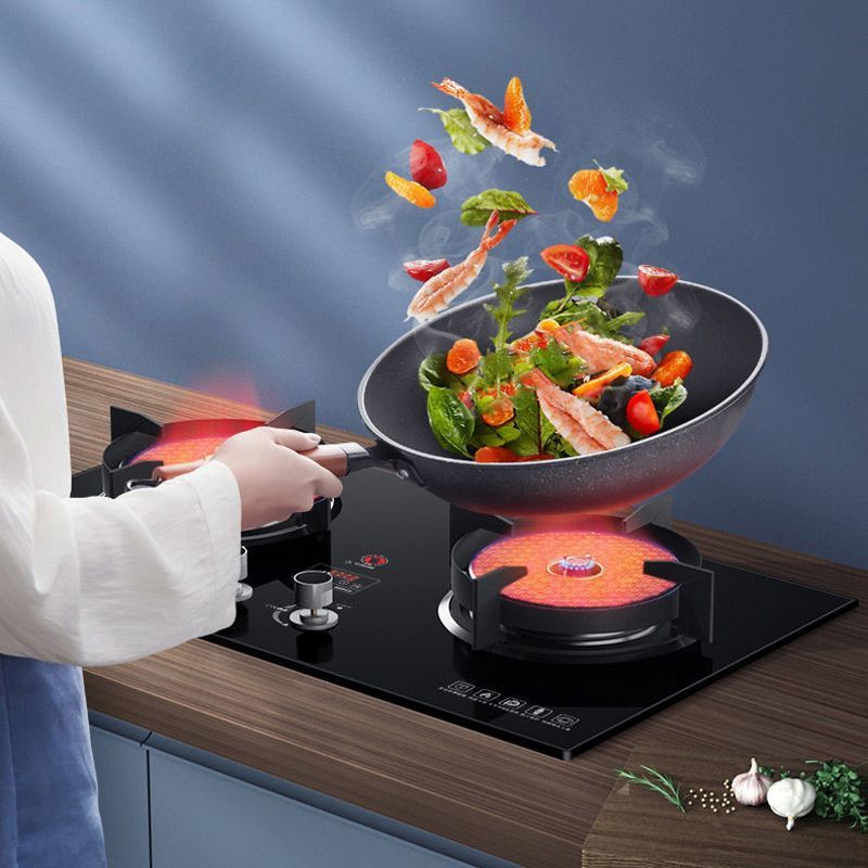 Shenhua Infrared Gas Stove New Energy-Saving Natural Gas Stove Household Liquefied Gas Stove Built-In Dual-Purpose