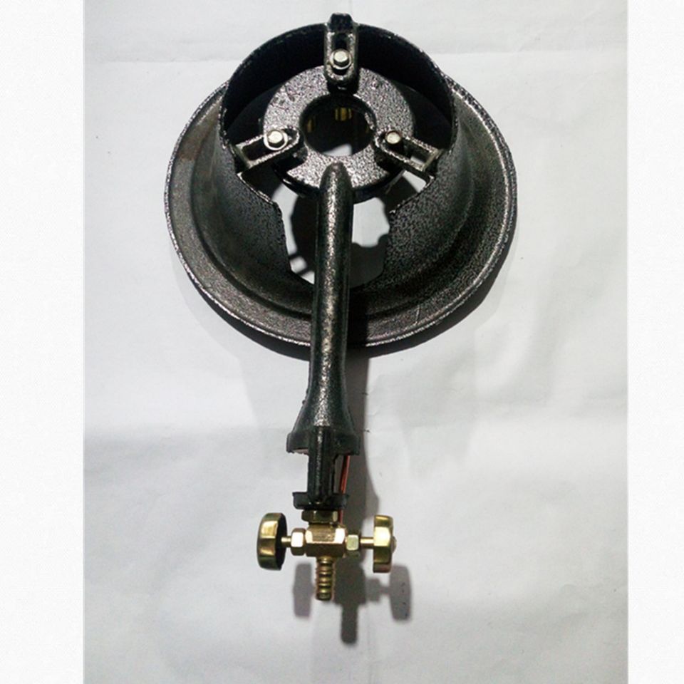 Heavy-Duty Eight-Burner Gas Stove for Commercial Use in Restaurants, Canteens, and Schools, Cast Iron Stove for Cooking