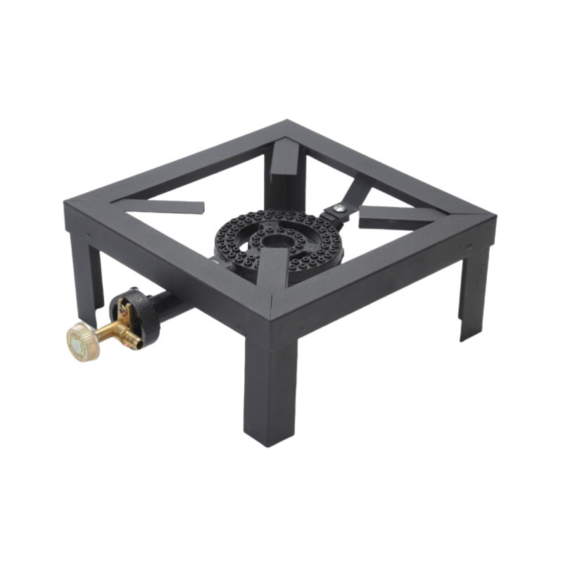 High-Power Outdoor Stove Cast Iron Stove Amazon Gas Stove Single Burner Angle Steel Stove Gas Stove