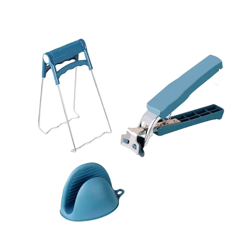Two-Piece Kitchen Plate Lifter, Non-Slip Heat-Insulating Clip, Multi-Functional Set, Anti-Scalding Clip, Household Anti-Scalding Clip, Bowl Clip