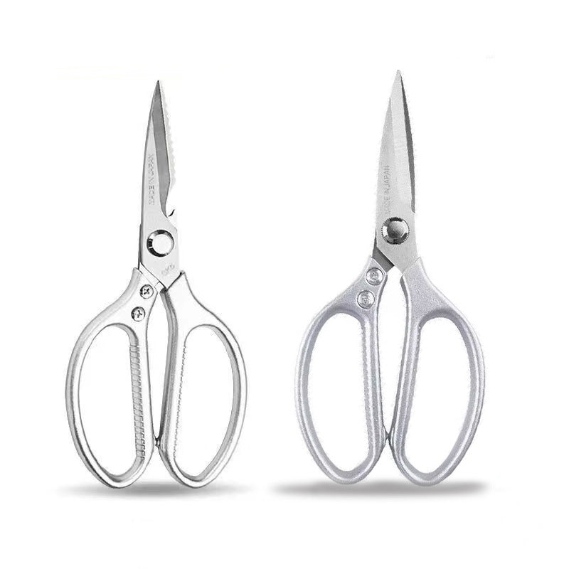 Sk5 Stainless Steel Kitchen Scissors, Aluminum Alloy Handle, Chicken Bone Scissors, Powerful Bone Cutting, Fish Killing, Meat Cutting, Multifunctional Scissors