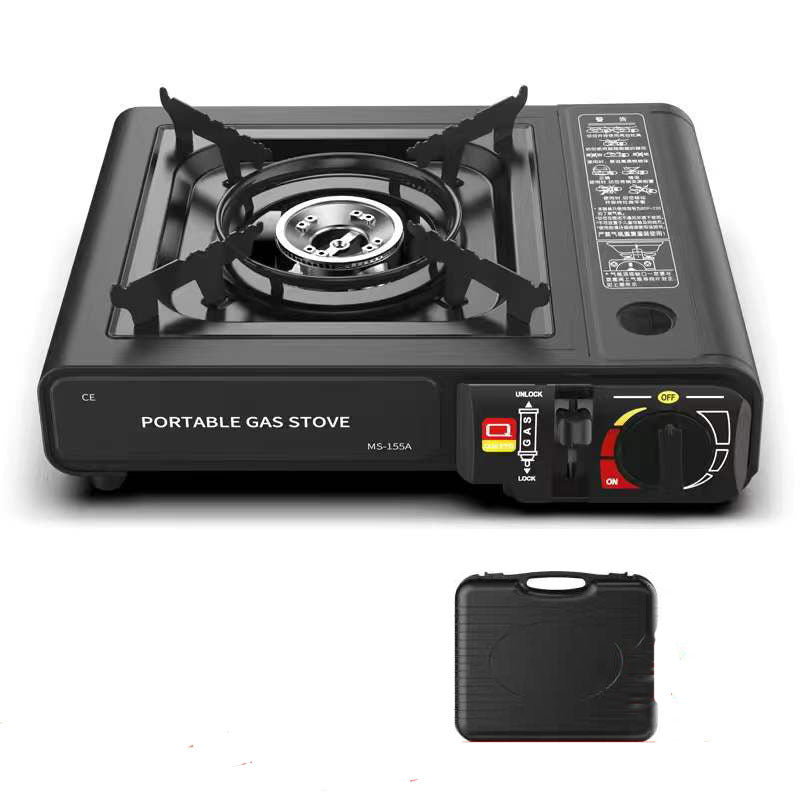 Gas stove cassette stove outdoor household portable gas stove cooking grill camping grill gas stove camping