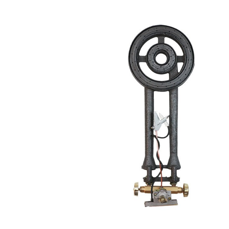 High-Pressure Gas Stove for Commercial Use, Suitable for Street Stalls, Single Burner, Teppanyaki, and Medium-High Pressure Liquefied Gas Stove