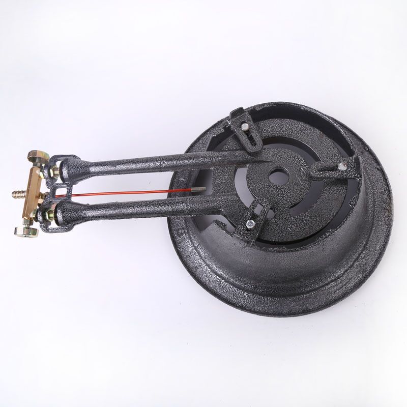 Flameout Protection Commercial Heavy-Duty Stove with Dual Ignition, Liquefied Gas Heavy-Duty Stove, Gas Stove, Cast Iron Stove, High Firepower