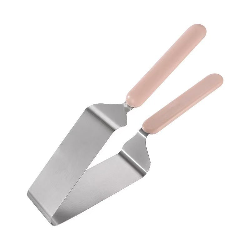 Stainless Steel Cake Separator Tableware Triangular Transfer Clamp Kitchen Tool