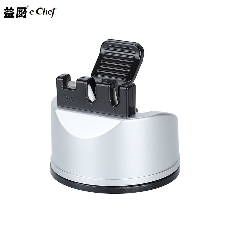 Sharpening Stone Artifact Household Kitchen Fast Grinding Scissors Kitchen Knife Special Multifunctional Sucker Fixing Frame Cutting Tool