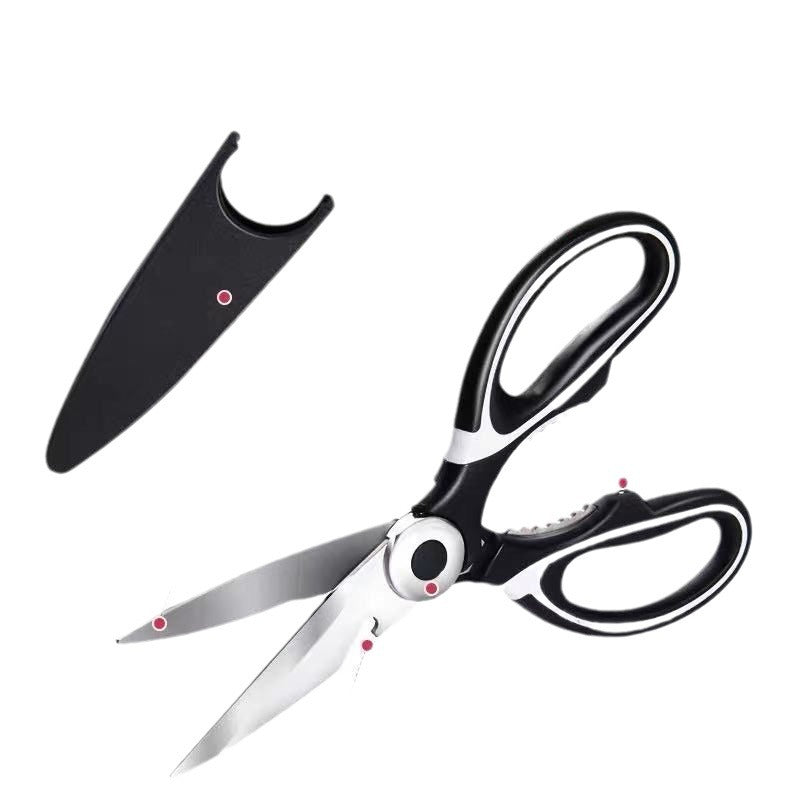 Powerful Craft Stainless Steel Household Scissors Powerful Kitchen Scissors Multi-Functional Tailor Scissors Student Handmade Art Scissors