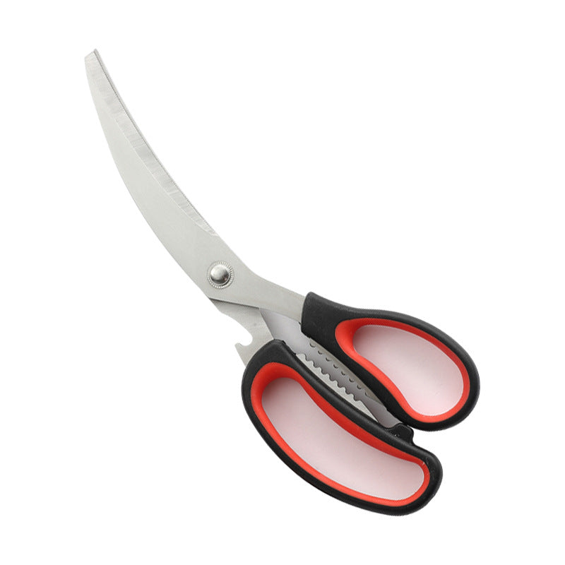 Barbecue Scissors Curved Blade Kitchen Scissors Korean Stainless Steel Barbecue Scissors Kitchen Scissors Kitchen Barbecue Scissors Set