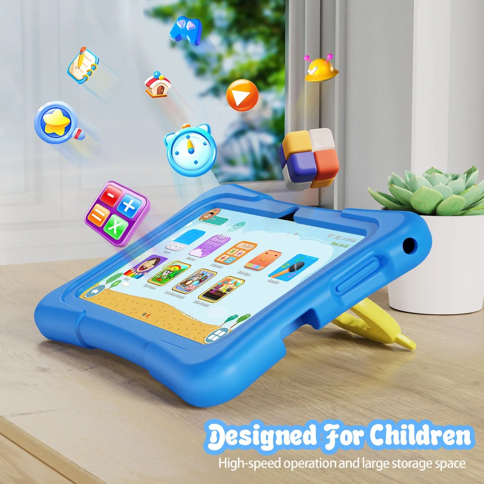 A133 Quad Core 7inch Children's Tablet Computer Student Education Wholesale Software Learning Machine Intelligent Learning
