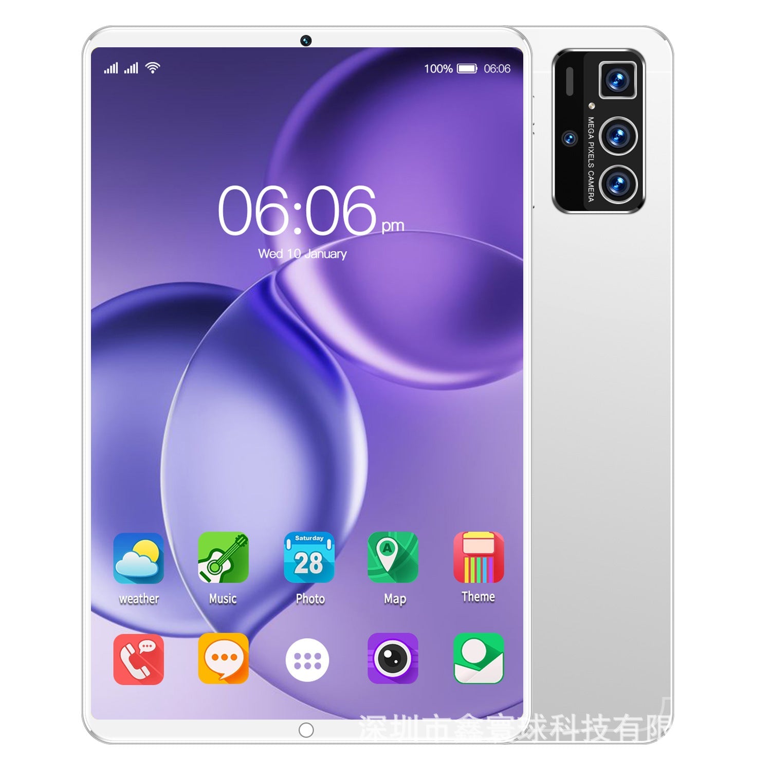 New Model 10inch Tablet Android Eight-Core Comprehensive Large Screen Smart Bluetooth Spot Manufacturer Spot Direct Sales