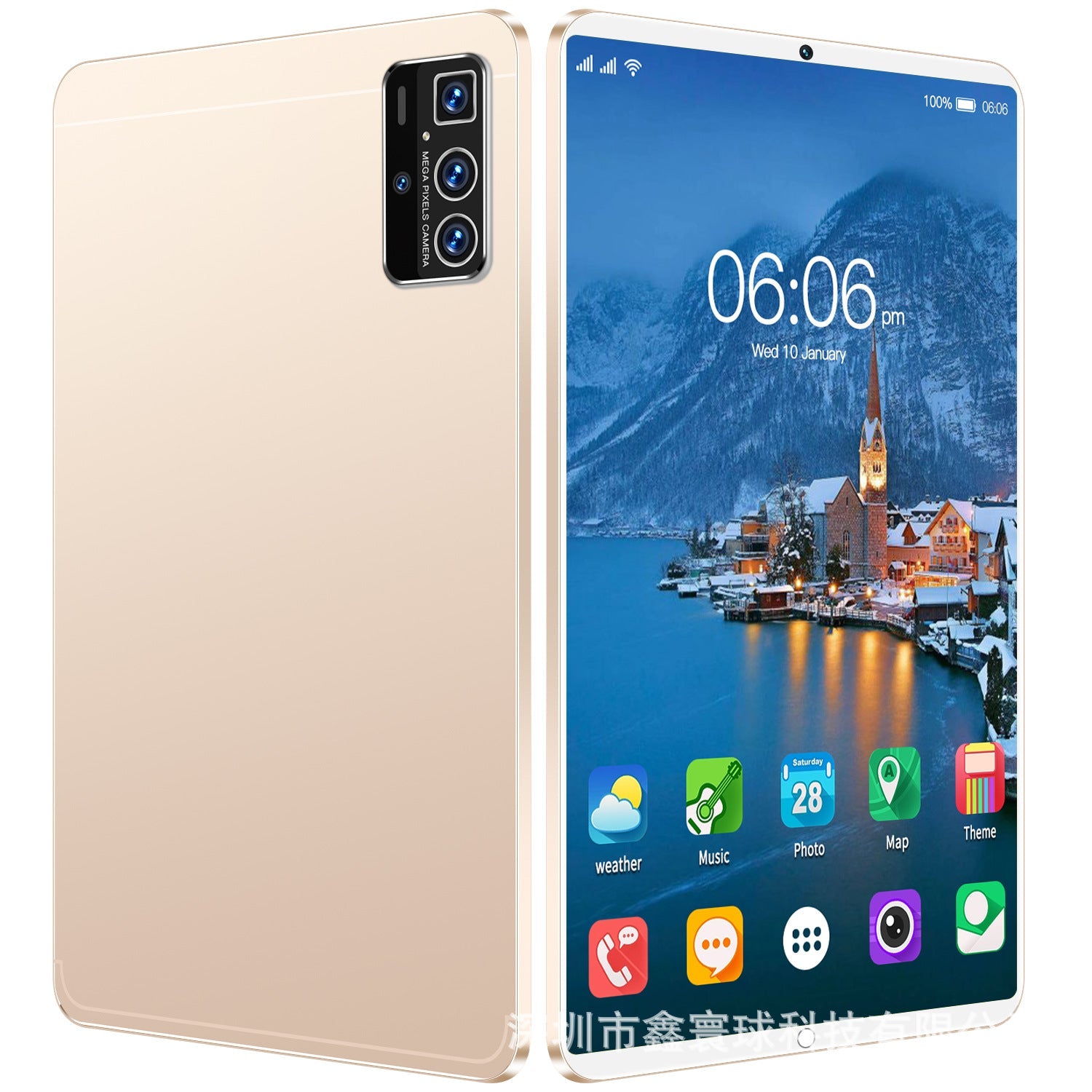 New Model 10inch Tablet Android Eight-Core Comprehensive Large Screen Smart Bluetooth Spot Manufacturer Spot Direct Sales