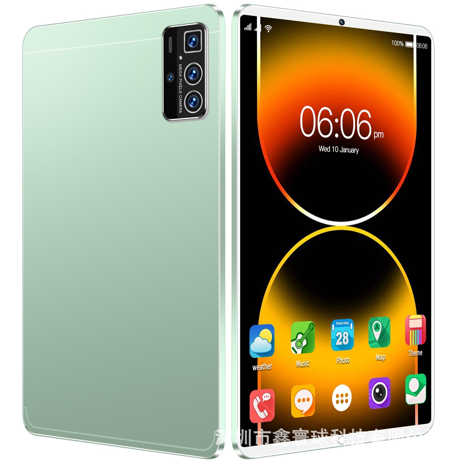 New Model 10inch Tablet Android Eight-Core Comprehensive Large Screen Smart Bluetooth Spot Manufacturer Spot Direct Sales