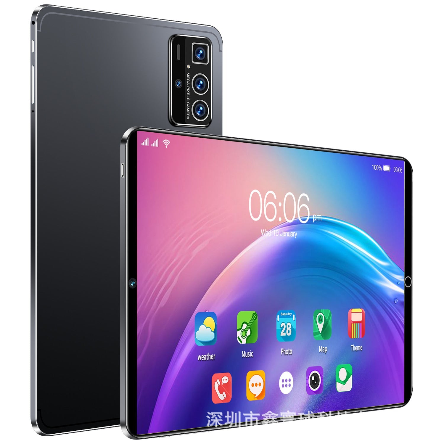 New Model 10inch Tablet Android Eight-Core Comprehensive Large Screen Smart Bluetooth Spot Manufacturer Spot Direct Sales