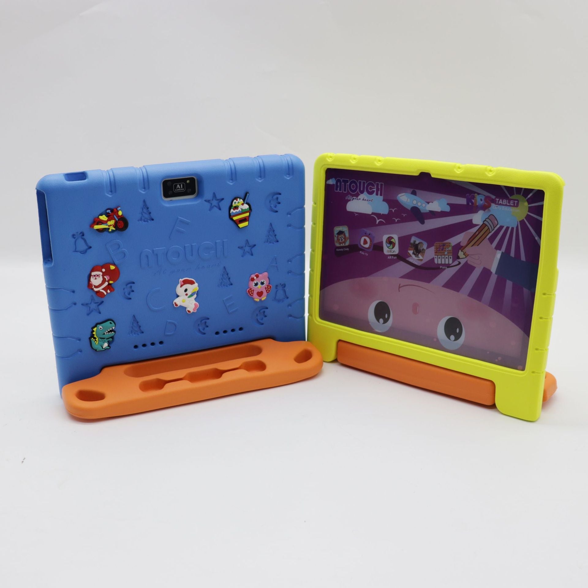 Foreign trade new 10-inch anti-fall HD children's learning puzzle tablet