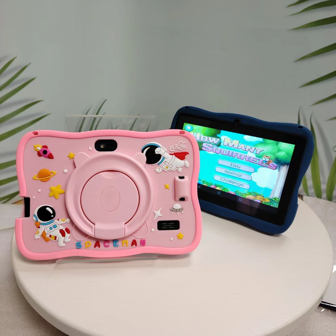7inch Children's Tablet Computer with Ips Screen, Iwawa Parental Control, Anti-Drop Protection, Handwriting, Smart Touch Screen, Ips Screen
