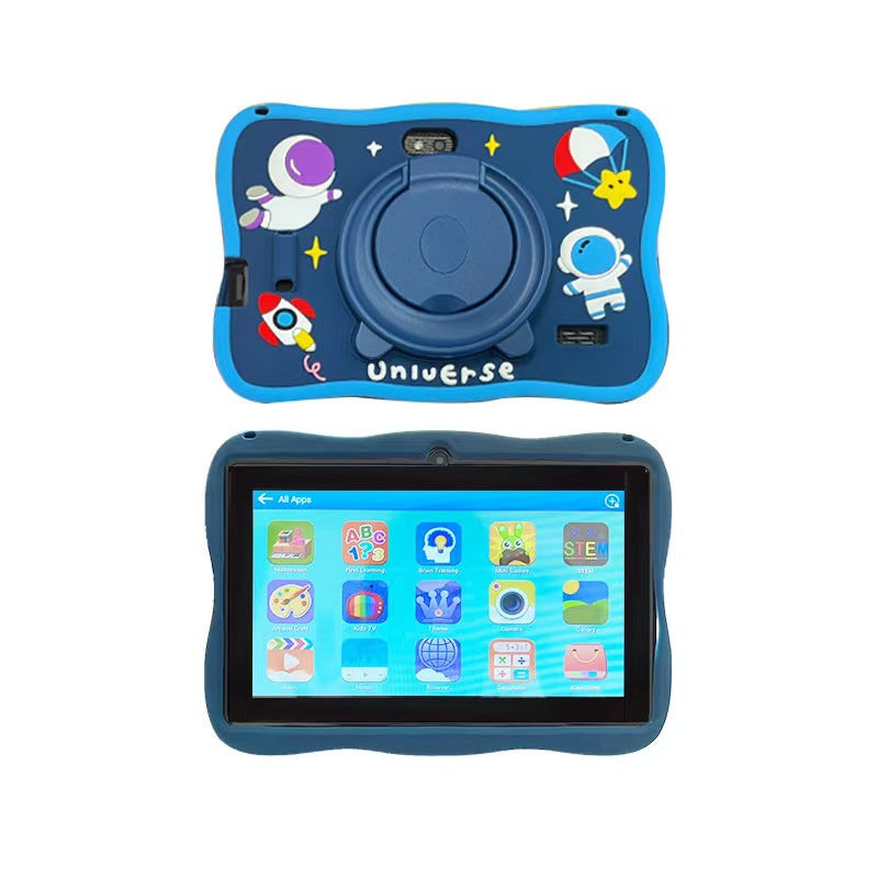 7inch Children's Tablet Computer with Ips Screen, Iwawa Parental Control, Anti-Drop Protection, Handwriting, Smart Touch Screen, Ips Screen
